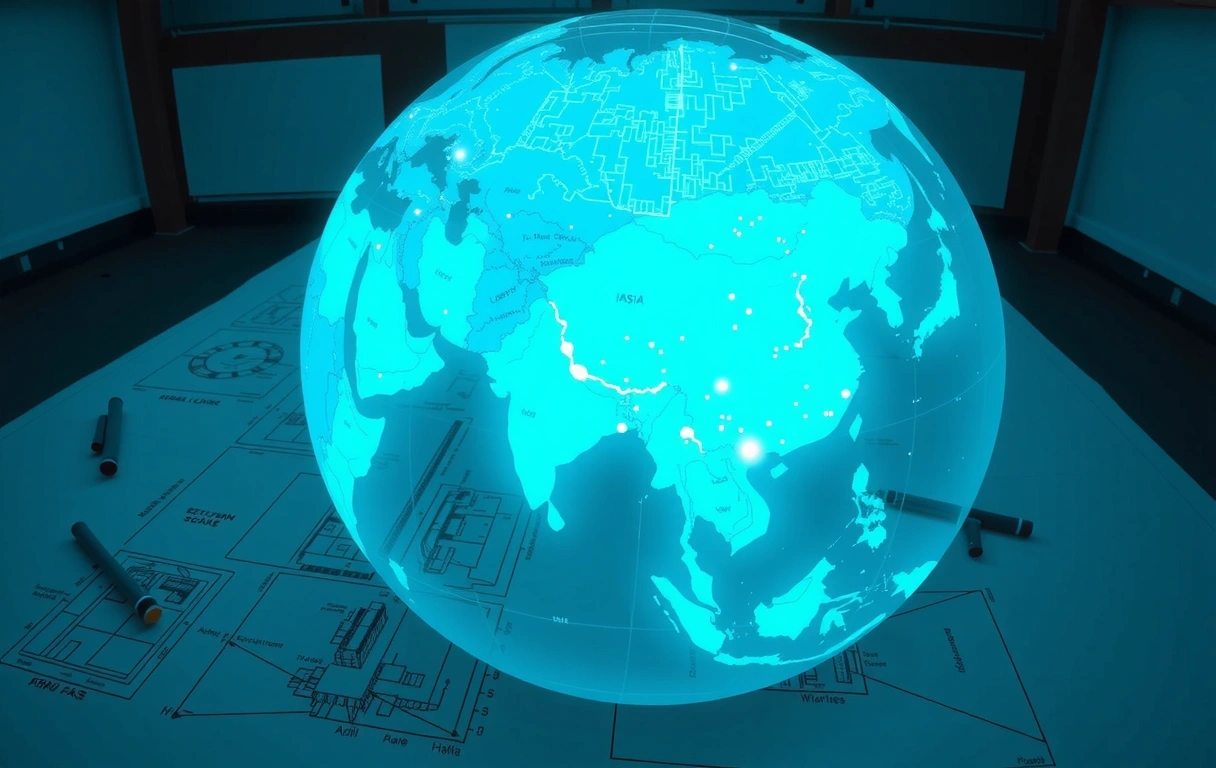 Data patterns across Asia